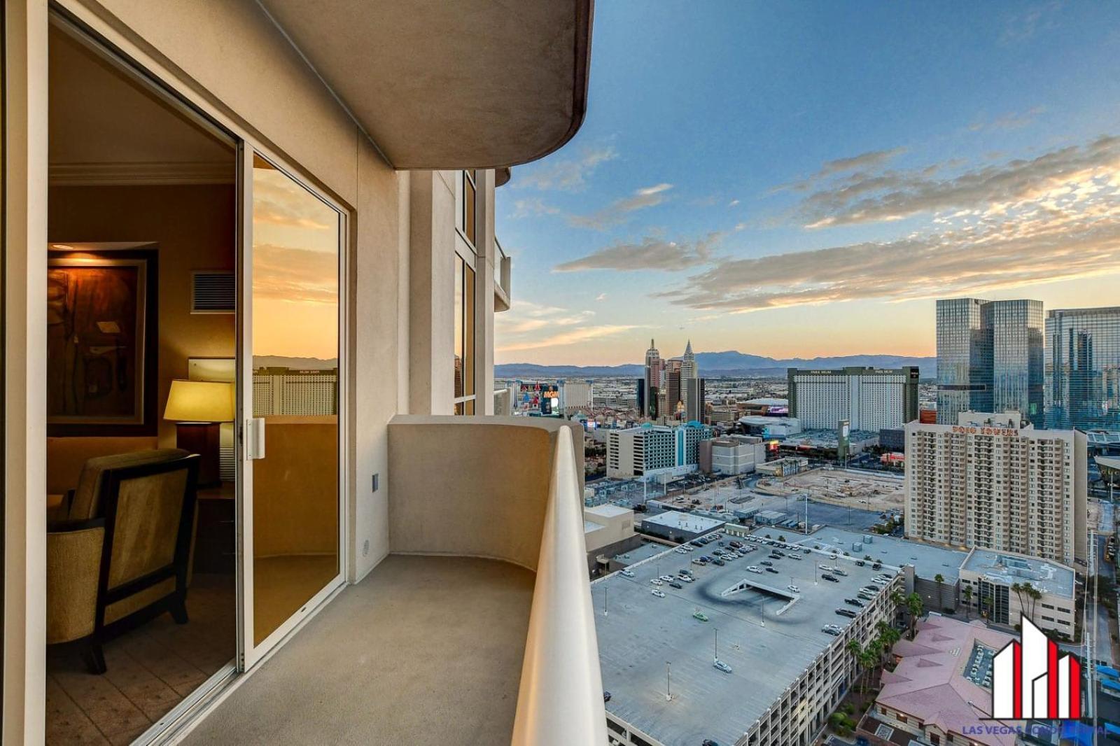 Mgm Signature-30-705 F1 Track & Strip View Balcony Las Vegas Eksteriør bilde